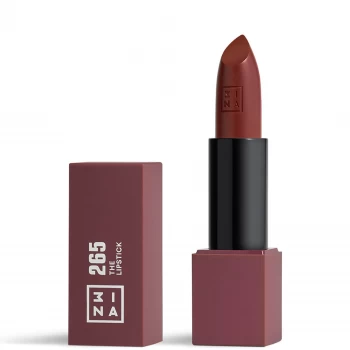 image of 3INA Makeup The Lipstick 18g (Various Shades) - 265 Purplish Brown