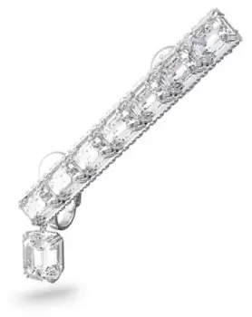 Image of Swarovski 5612670 Millenia Octagon White Crystal Single Ear Jewellery