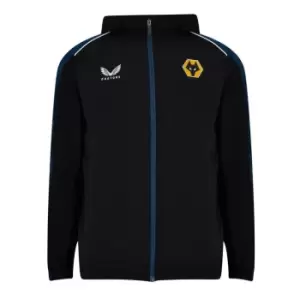 Image of Castore Wolverhampton Wanderers Training Jacket - Black