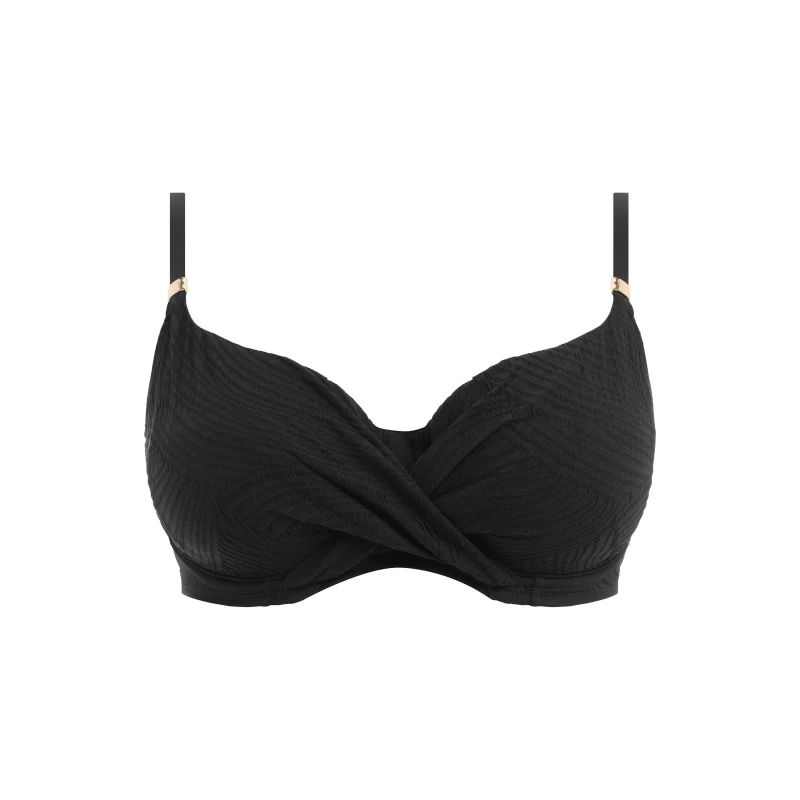 Image of Fantasie Ottawa Underwired Full Cup Bikini Top BLK Black female 32DD