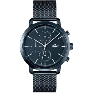 Image of Lacoste 2011196 Mens Replay Blue Steel Mesh Strap Wristwatch