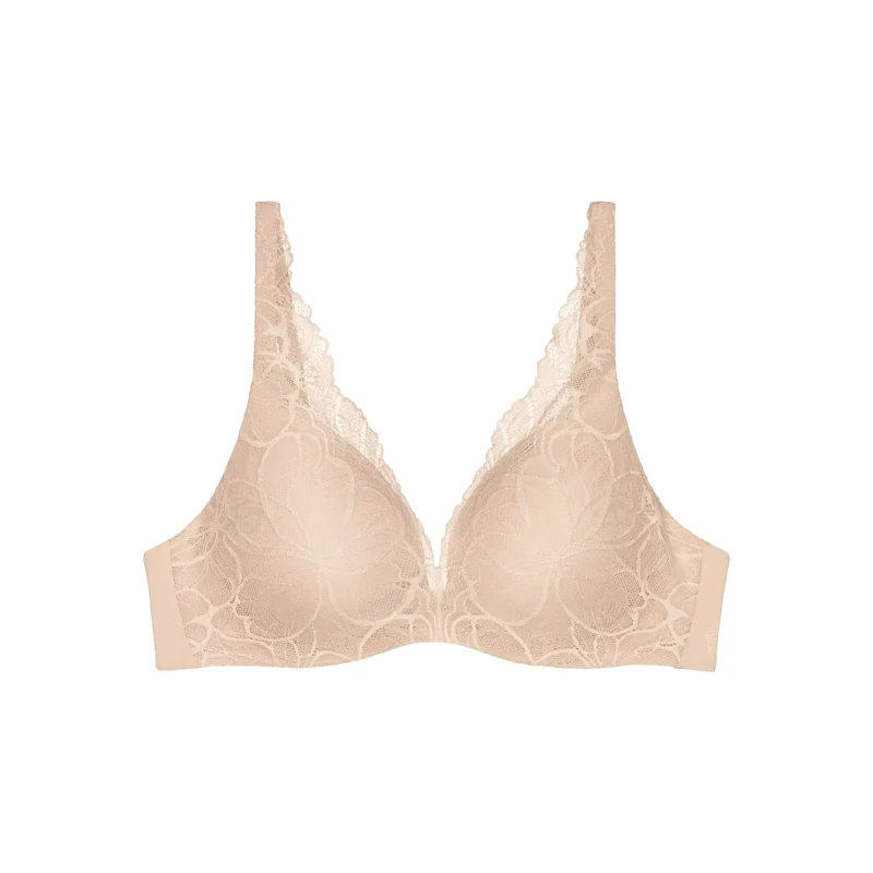 Image of Triumph Padded underwire bra For Her Triumph Body Make-Up Illusion Lace Beige Female 100B
