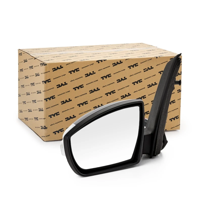 Image of TYC 310-0194 Wing mirror Left, Heatable, primed Outside Mirror (50)