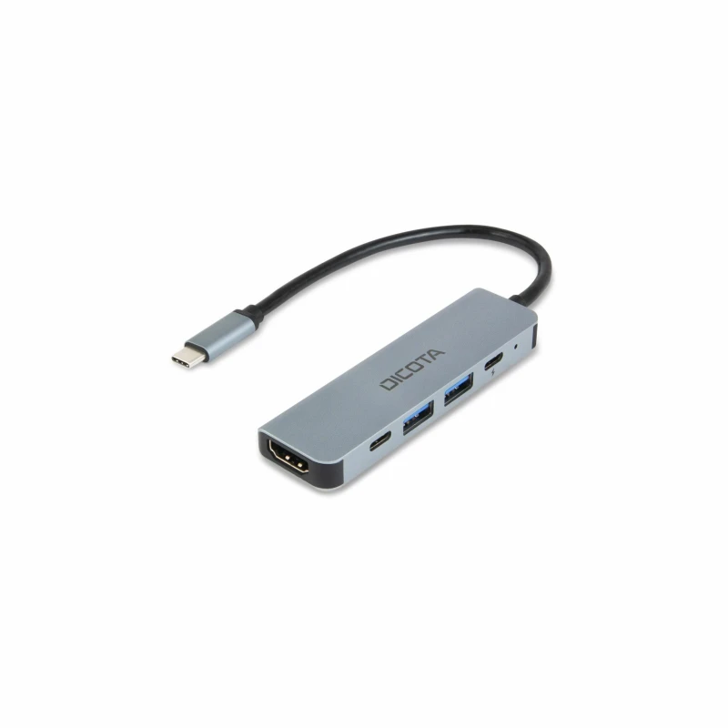 Image of Dicota DICOTA D32060 interface hub USB Type-C Silver D32060