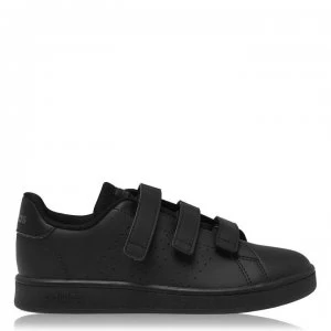 image of adidas Advantage C Junior Boys Trainers - Black