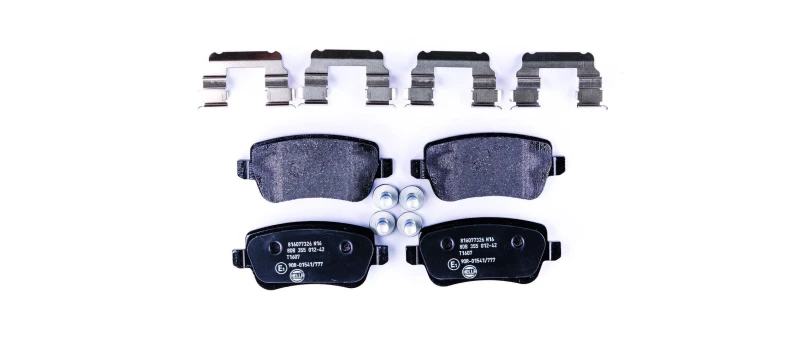 Image of HELLA Brake pad set HELLA 8DB 355 012-421