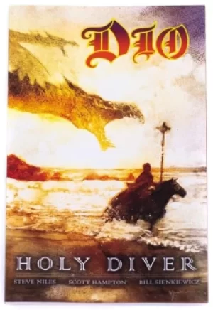 Image of Dio Holy diver Comic coloured