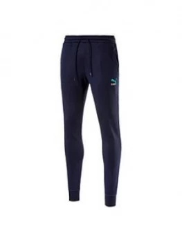 Puma Classics Embossed Sweat Pants - Navy