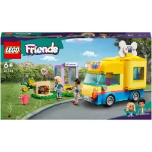 image of LEGO Friends: Dog Rescue Van Pet Puppy Animal Playset (41741)