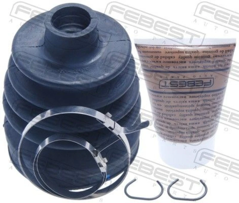 Image of FEBEST 2317-EOS CV Boot Wheel Side, NBR (nitrile butadiene rubber) NBR (nitrile butadiene rubber) Bellow,drive shaft (194)