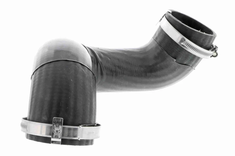 Image of VAICO V10-3792 Turbocharger Hose Rubber with fabric lining, Q+, original equipment manufacturer quality Rubber with fabric lining Charger Intake Hose