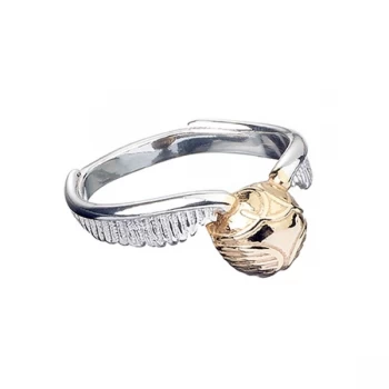 Image of Sterling Silver Golden Snitch Ring - Large