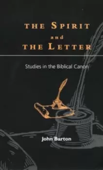 Image of The spirit and the letter - John Barton - Paperback - Used