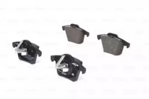 Image of Bosch 0986494102 BP1012 Brake Pad Set Disc Brake Rear Axle