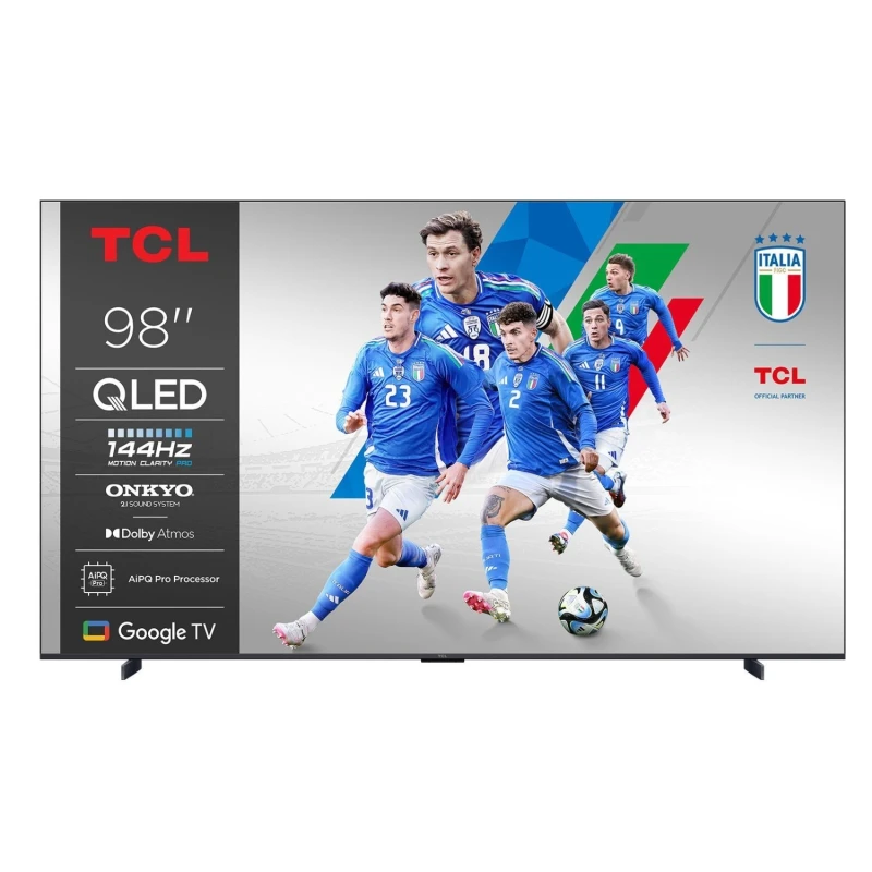 Image of TCL 98" 98P8K-UK Smart 4K Ultra HD HDR QLED TV