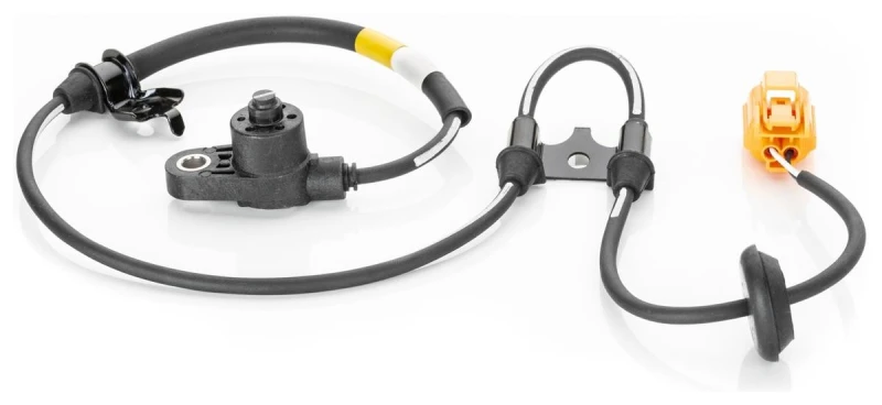 Image of HELLA 6PU 230 040-821 ABS Sensor Front Axle, with holder Sensor,wheel speed (412)