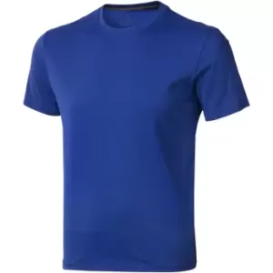 Elevate Mens Nanaimo Short Sleeve T-Shirt (XL) (Blue)