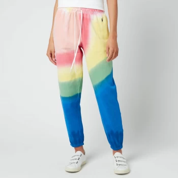 image of Polo Ralph Lauren Womens Tie Dye Sweatpants - STP Tie Dye - S