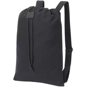 Image of Shugon Sheffield Cotton Backpack (One Size) (Black) - Black