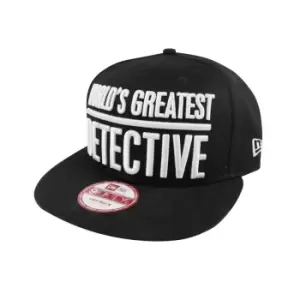 Image of New Era Official Adults Unisex Batman AKA Snapback Cap (M-L) (Black)
