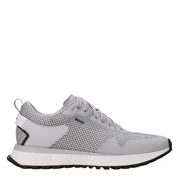 Image of BOSS Jonah Runner Style Trainer - Grey 7