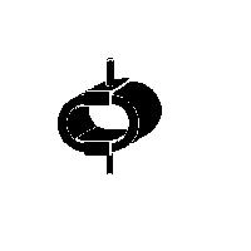 Image of VEGAZ DG-101 Holder, exhaust system EPDM (ethylene propylene diene Monomer (M-class) rubber) Holder,exhaust system (1059)