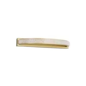 Image of Cleveland Integrated LED Wall Lamp Matt Gold Aluminium LED 6.5W 400Lm 3000K - Merano