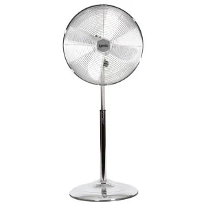 image of Igenix 16" Pedestal Fan - Chrome