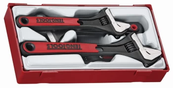 Image of Teng Tools TTADJ04 4 Piece Adjustable Wrench Set