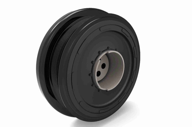 Image of Crankshaft pulley VAICO V20-2496