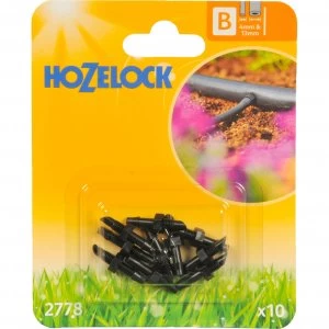 Image of Hozelock CLASSIC MICRO Straight Connector 5/32" / 4mm Pack of 10