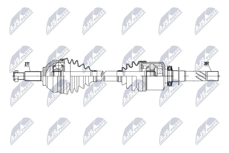 Image of NTY Drive shaft NTY NPW-RE-245