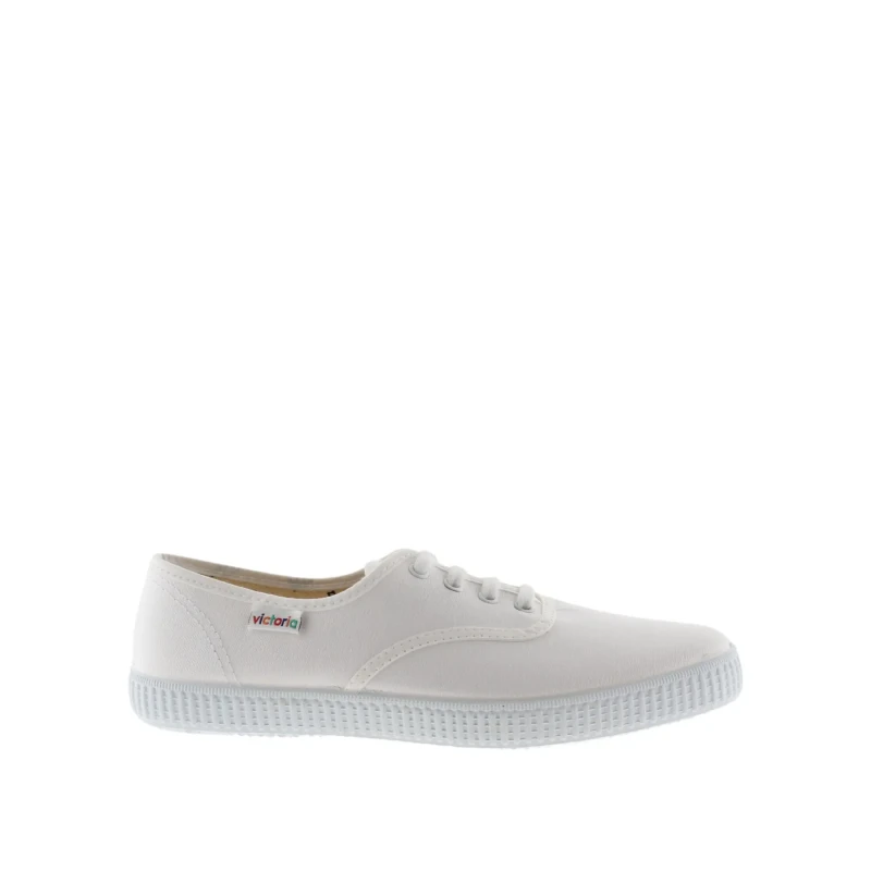 Image of Victoria TENNIS 1915 INGLESA TOILE mens Shoes (Trainers) in White