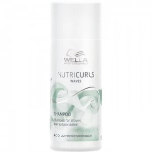 image of Wella NutriCurls Shampoo 50ml