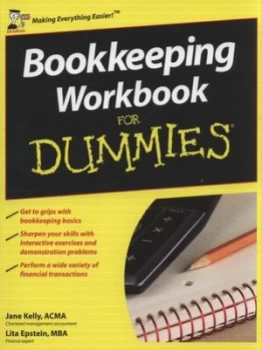 Image of Bookkeeping Workbook for Dummies by Jane Kelly Paperback