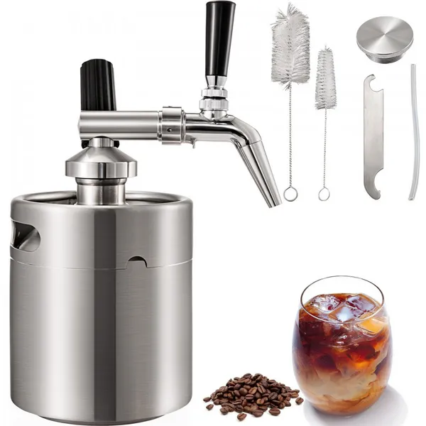 Image of Vevor Nitro Cold Brew RC-MSK00002 2L Portable Coffee Maker