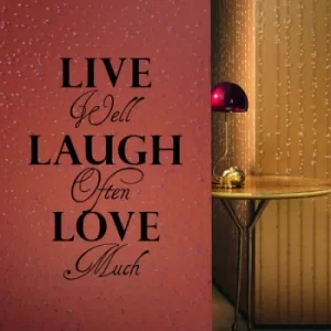 Image of S-183 Black Decorative Wall Sticker