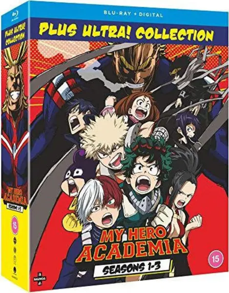 image of My Hero Academia: Collection Box Seasons 1-3 Bluray