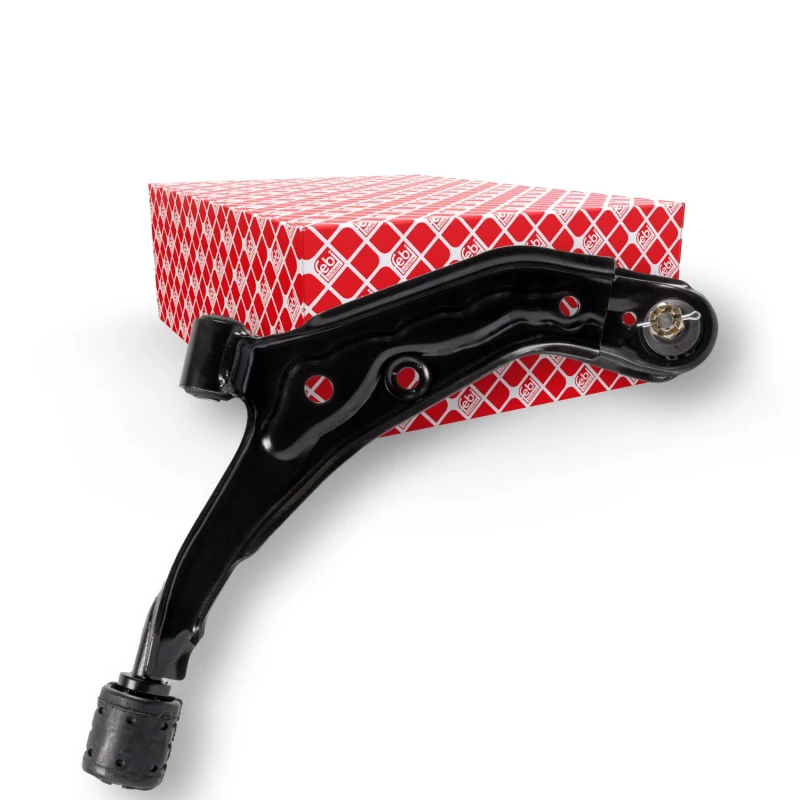 Image of FEBI BILSTEIN 17201 Suspension arm Control Arm, Sheet Steel, Lower, with ball joint, with rubber mounts Sheet Steel Track Control Arm (273)