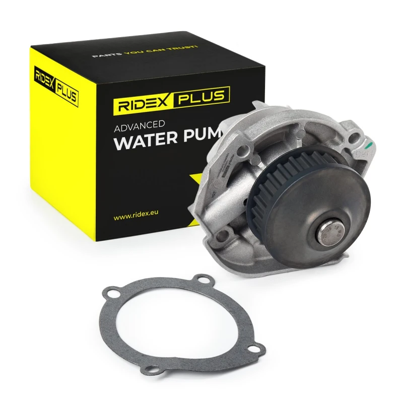 Image of RIDEX PLUS 1260W0131P Water pump Number of Teeth: 24, with gasket/seal Water Pump (1260)