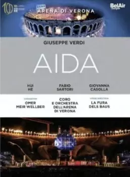 Image of Aida: Arena Di Verona (Meir Wellber) - DVD - Used