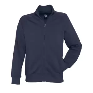 Image of SOLS Mens Sundae Full Zip Sweat Jacket (XXL) (Navy)