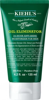 Image of Kiehl's Oil Eliminator 24-Hour Anti-Shine Moisturiser For Men 125ml