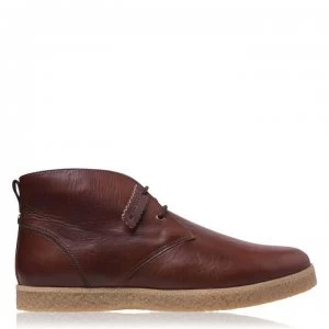 Image of Farah Vintage Jonah Chukka Boots - Brown Leather