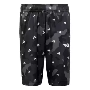 Image of adidas Train Essentials Seasonal AEROREADY Allover Print - Grey