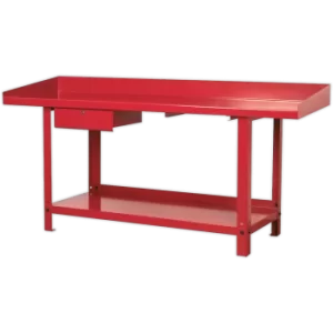 image of Sealey Metal Workbench with Drawer 2m