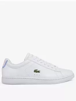 Image of Lacoste Lacoste Carnaby Evo 0722 Trainers, White/Pink, Size 5, Women