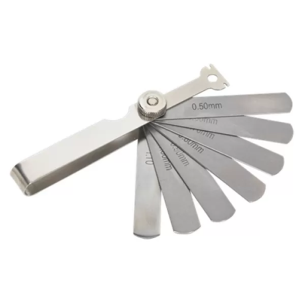 Image of Genuine SEALEY VS518 Spark Plug Feeler Gauge - Metric