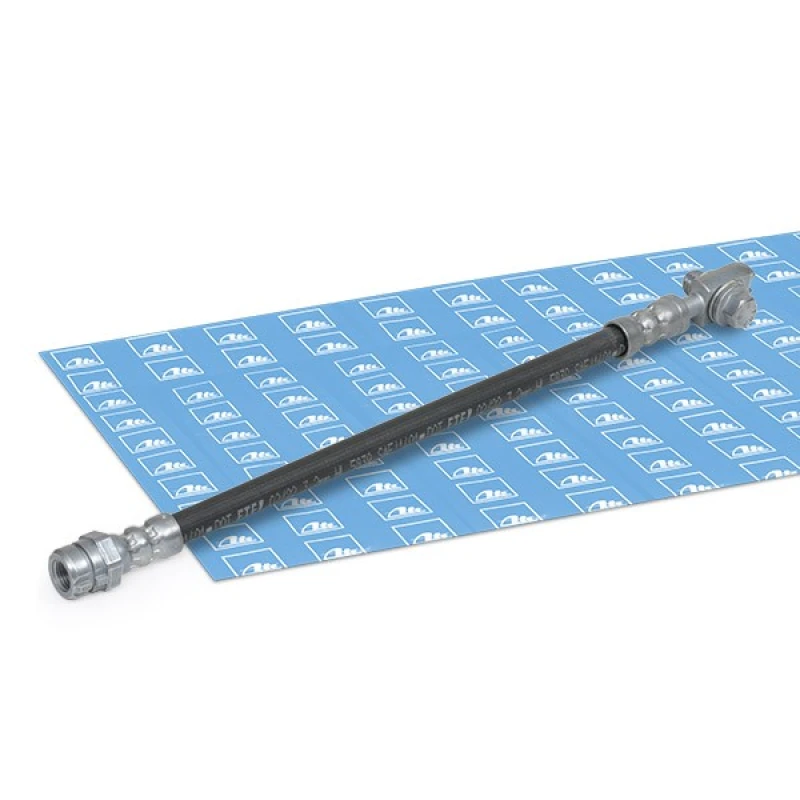 Image of ATE 24.5143-0257.3 Brake Hose with banjo bolt Brake Hose (83)
