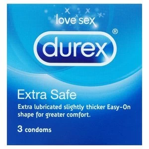 image of Durex Extra Safe Condoms 3 Pack